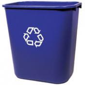 View: 2956-73 Deskside Recycling Container, Medium with Universal Recycle Symbol Pack of 12